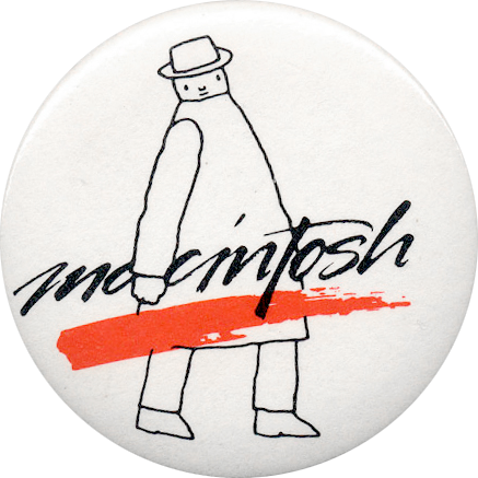 Mr Macintosh Pin