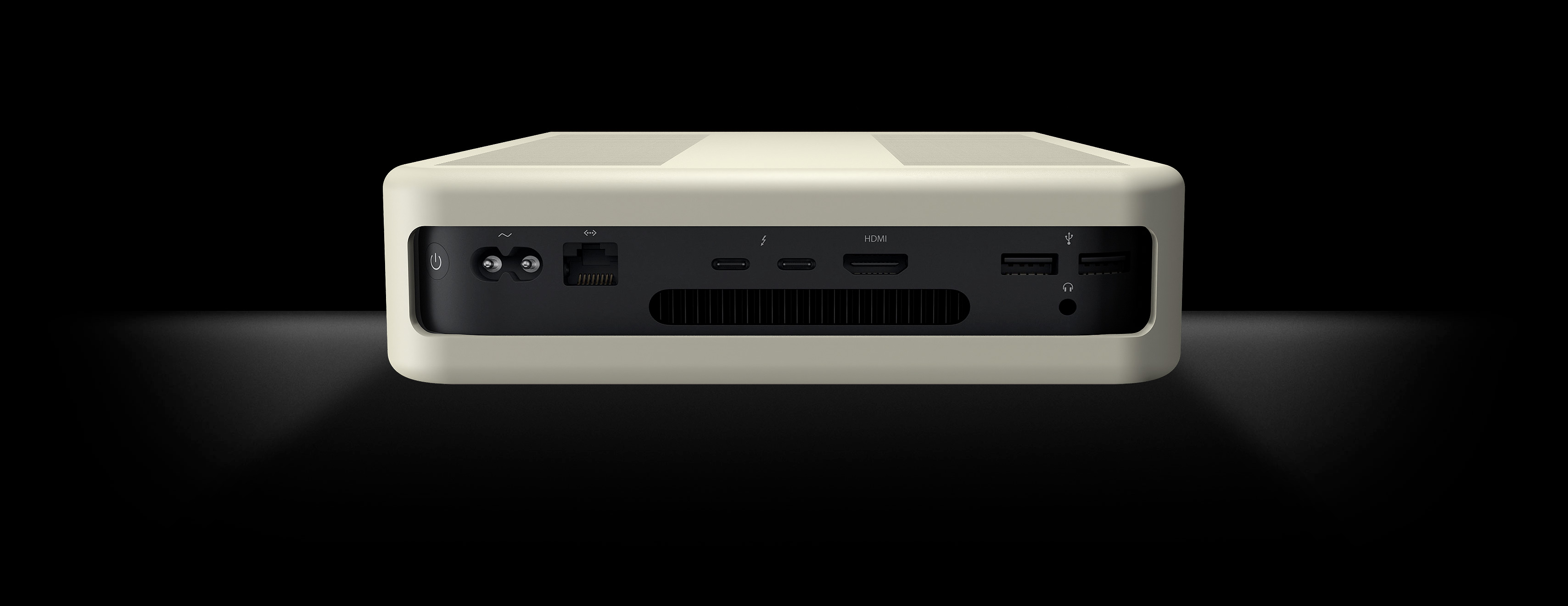 Back 3D rendering