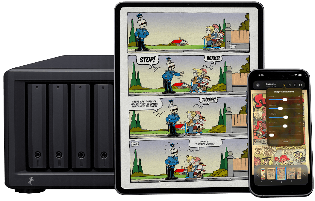 ComicDeck NAS Integration